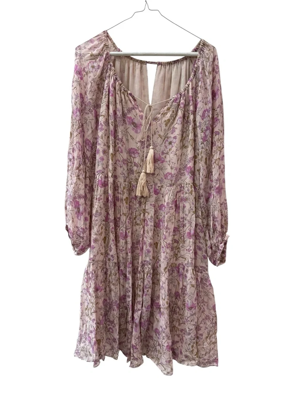 Sundance Pink Floral Serenity Dream Prairie Dress medium - Picture 3 of 11